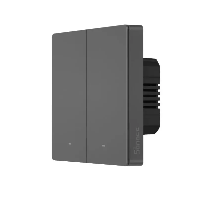 Smart switch Sonoff M5-2C-86 Black Wired Polycarbonate 10A