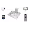Video Intercom System Hikvision DS-KD8003-IME1(B)/NS 2 MP Black Stainless Steel