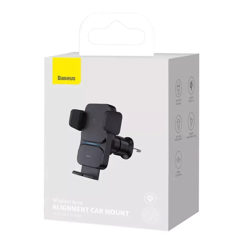 Active holder Baseus Wisdom Car Mount Wireless Charger