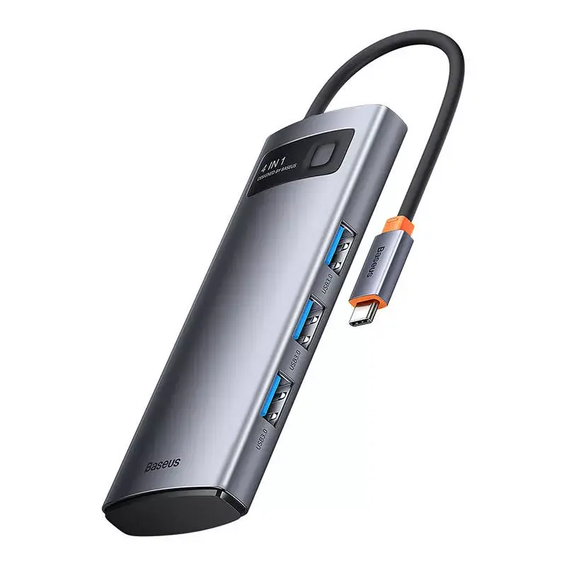 USB-C to 4x USB 3.0 Hub Baseus WKWG070013 — USB-C to four USB-A 3.0 ports