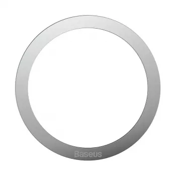 Magnetic Ring Baseus Halo Series Silver — 2 pcs phone ring holder