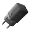 Baseus wall charger GaN5 40W, 2x USB C (Black)