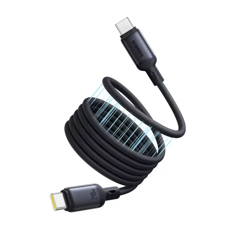 USB-C to USB-C cable Baseus PicoGo 1 m, black, data up to 0.48 Gbit/s