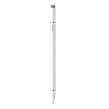 Stylus Baseus Smooth Writing III 3-in-1 magnetic version — passive, white