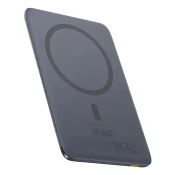 Portable power bank Baseus PicoGo Ultra-Slim 5000 mAh, 20 W output, wireless charging, USB-C, grey