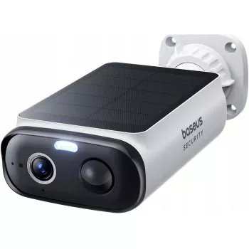 Outdoor security camera Baseus Security S1 Lite 2K – white, 2K resolution