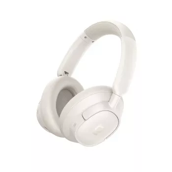 Wireless Noise Cancelling Headphones Baseus BH1 NC — Bluetooth 6.0, White