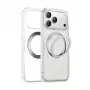 Phone clear protective case Torras Ostand Pro Series for iPhone 17 Pro Max — slim lightweight transparent cover