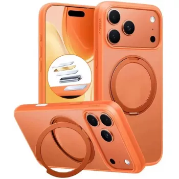 Phone case Torras Pro Series for iPhone 17 Pro — Orange (model X00FX2407)