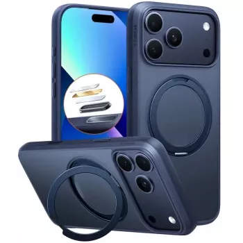 Phone case Torras Pro Series for iPhone 17 Pro, Navy Blue