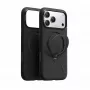Phone case Torras Spin Softune Series for iPhone 17 Pro — Black, slim protective cover