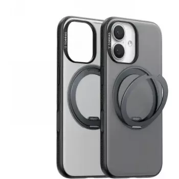Protective Phone Case Torras Fitness Series for iPhone 17 — Black, Slim Shockproof Design