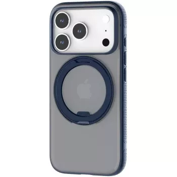 Protective phone case Torras Fitness Series for iPhone 17 Pro — Navy Blue