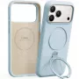 Phone case Torras Ostand Spin Softune Series for iPhone 17 Pro in Baby Blue