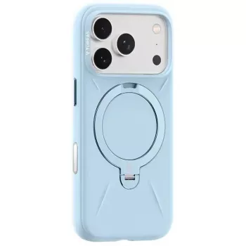 Phone case Torras Ostand Spin Softune Series for iPhone 17 Pro Max — Baby Blue