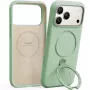 Protective phone case Torras Spin Softune Series for iPhone 17 Pro, green