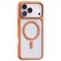 Torras Guardian Magnetic Series case for iPhone 17 Pro — Orange