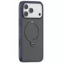 Phone case Torras Ostand Spin Series for iPhone 17 Pro, Navy Blue