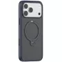 Phone case Torras Ostand Spin Series for iPhone 17 Pro Max, Navy Blue