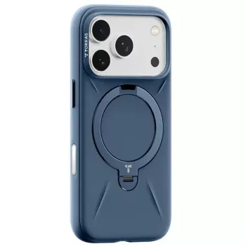 Phone case Torras Softune Series for iPhone 17 Pro Max, Navy Blue