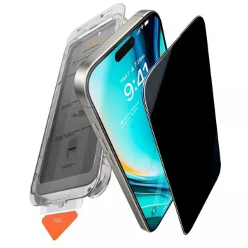 Screen Protector Torras Privacy INSTALL MASTER for iPhone 17 Air — Black
