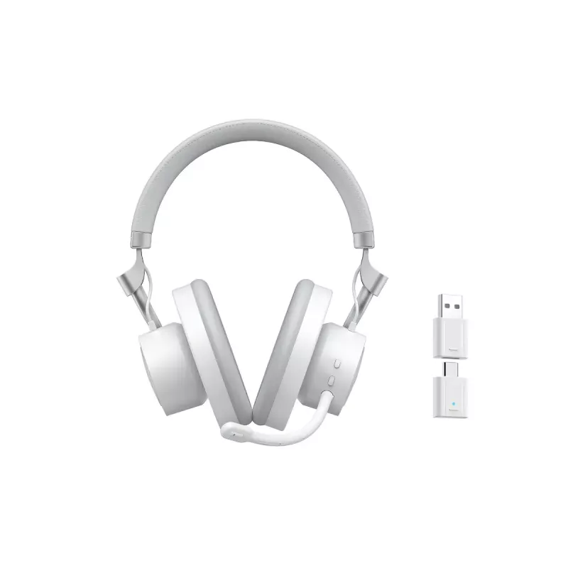 Headphones HAVIT Fuxi-H8 — wireless & wired, Bluetooth, 20–20000 Hz, 10 m range, 300 g, white