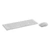 Keyboard and Mouse set RAPOO 9310M — full-size wireless keyboard (RF + Bluetooth), white, includes mouse