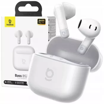 In-ear wireless earbuds Baseus Bass BS2 Lite TWS — white
