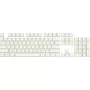 Keycap set REDRAGON A130 PBT Doubleshot White — replacement keycaps, PBT material, doubleshot legends
