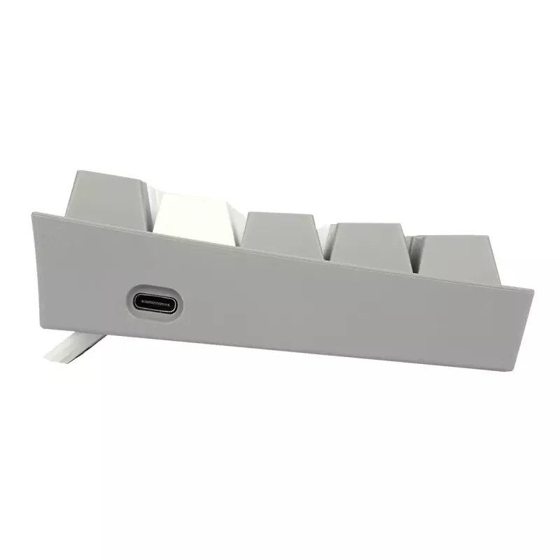 Mechanical Keyboard REDRAGON K617-RGB Fizz Wired USB Grey White