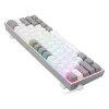 Mechanical Keyboard REDRAGON K617-RGB Fizz Wired USB Grey White