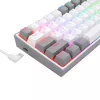 Mechanical Keyboard REDRAGON K617-RGB Fizz Wired USB Grey White