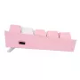 Mechanical keyboard REDRAGON K617-Fizz RGB — wired USB, pink/white, 1.5 m cable