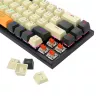 Keyboard REDRAGON K633CGO-RGB Ryze Mechanical Wired USB Black White