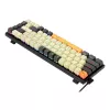 Keyboard REDRAGON K633CGO-RGB Ryze Mechanical Wired USB Black White