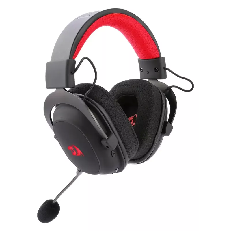 Wired Bluetooth Over-Ear Headphones REDRAGON H510 Zeus Pro RGB — 20–20000 Hz, 1.8 m cable, Black