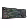 Keyboard REDRAGON K518-RGB-GB Crux Wired USB Black Membrane