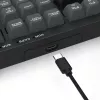 Keyboard REDRAGON K518-RGB-GB Crux Wired USB Black Membrane