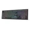 Keyboard REDRAGON K518-RGB-GB Crux Wired USB Black Membrane