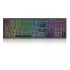 Keyboard REDRAGON K518-RGB-GB Crux Wired USB Black Membrane