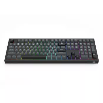 Keyboard REDRAGON K518-RGB-GB Crux Wired USB Black Membrane