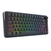 Mechanical keyboard REDRAGON K708-RGB-PRO with USB, RF Wireless and Bluetooth, 1.5 m cable, black, 0.76 kg