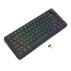 Mechanical keyboard REDRAGON K708-RGB-PRO with USB, RF Wireless and Bluetooth, 1.5 m cable, black, 0.76 kg