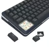 Mechanical keyboard REDRAGON K708-RGB-PRO with USB, RF Wireless and Bluetooth, 1.5 m cable, black, 0.76 kg