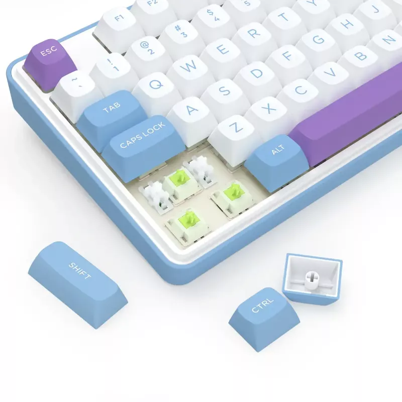Mechanical Keyboard REDRAGON K707WBP-RGB-PRO Wired USB Blue White