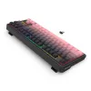 Mechanical keyboard REDRAGON Antonium Pro K728SP-RGB-PRO — USB, RF Wireless, Bluetooth, Black/Pink