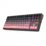 Mechanical keyboard REDRAGON Antonium Pro K728SP-RGB-PRO — USB, RF Wireless, Bluetooth, Black/Pink