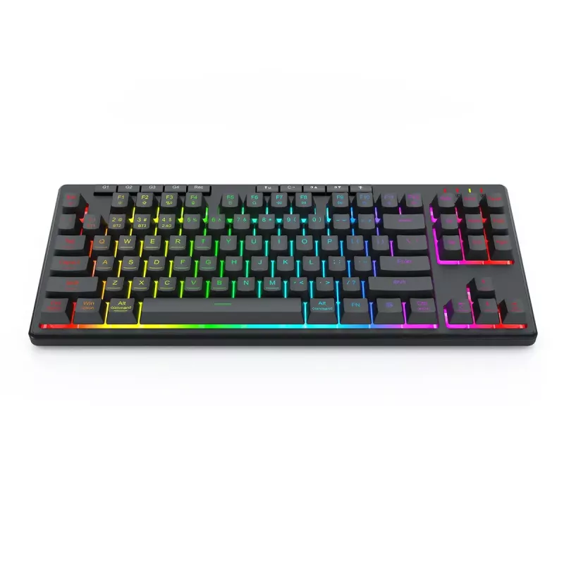REDRAGON K516RGB-PRO SHIVA PRO 87 keyboard USB RF Wireless Bluetooth Black