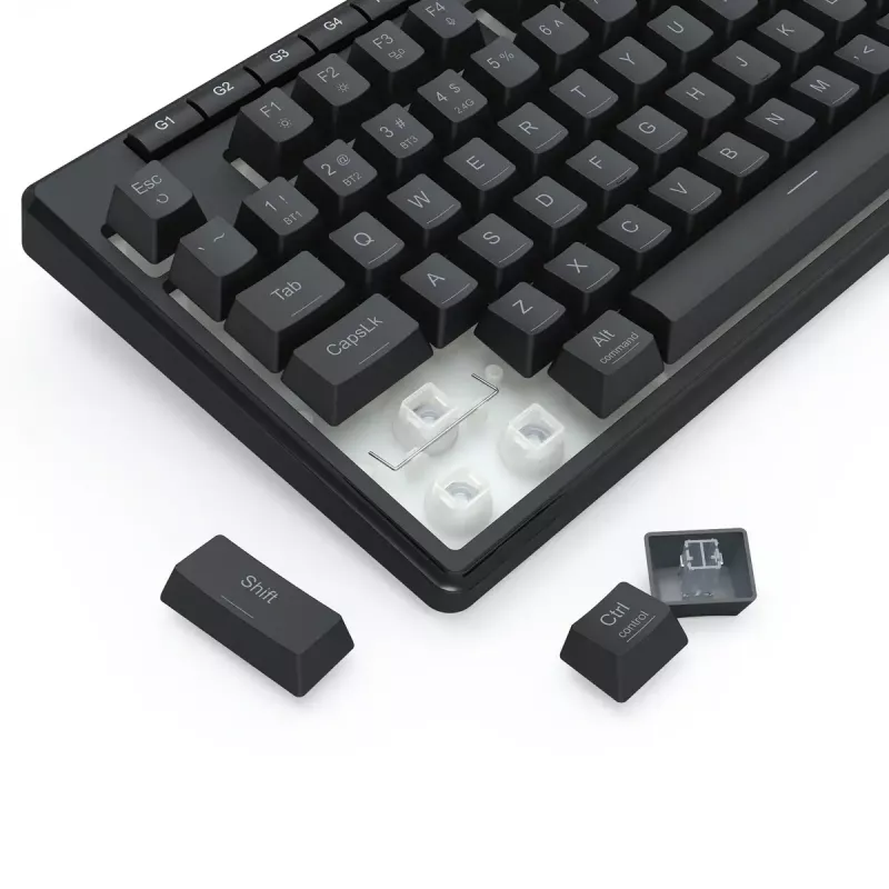 REDRAGON K516RGB-PRO SHIVA PRO 87 keyboard USB RF Wireless Bluetooth Black