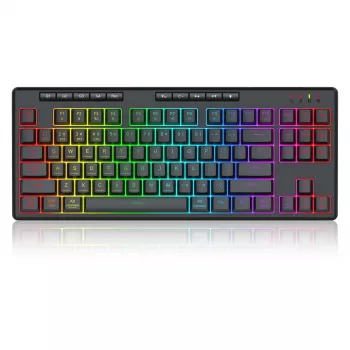 REDRAGON K516RGB-PRO SHIVA PRO 87 keyboard USB RF Wireless Bluetooth Black